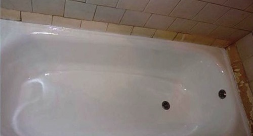 Реставрация ванны жидким акрилом | Новослободская