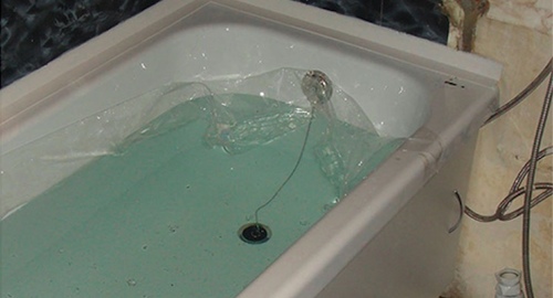 Установкой акрилового вкладыша | Новослободская